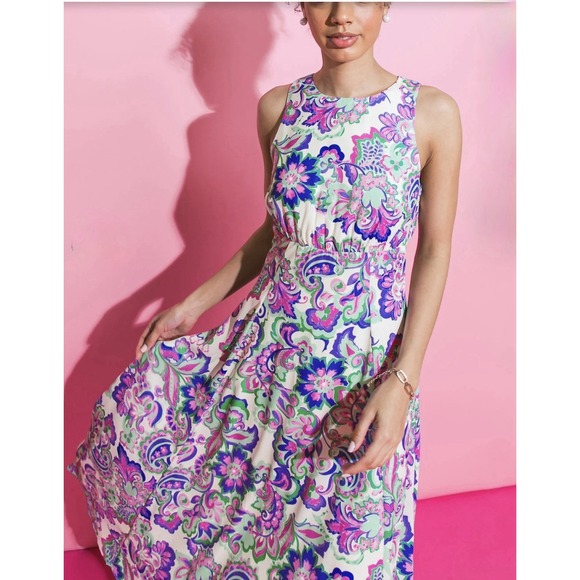 Baltic Born Flying Tomato Large True Love Midi Dress Coquette 90s Cottagecore‎ - Picture 1 of 15